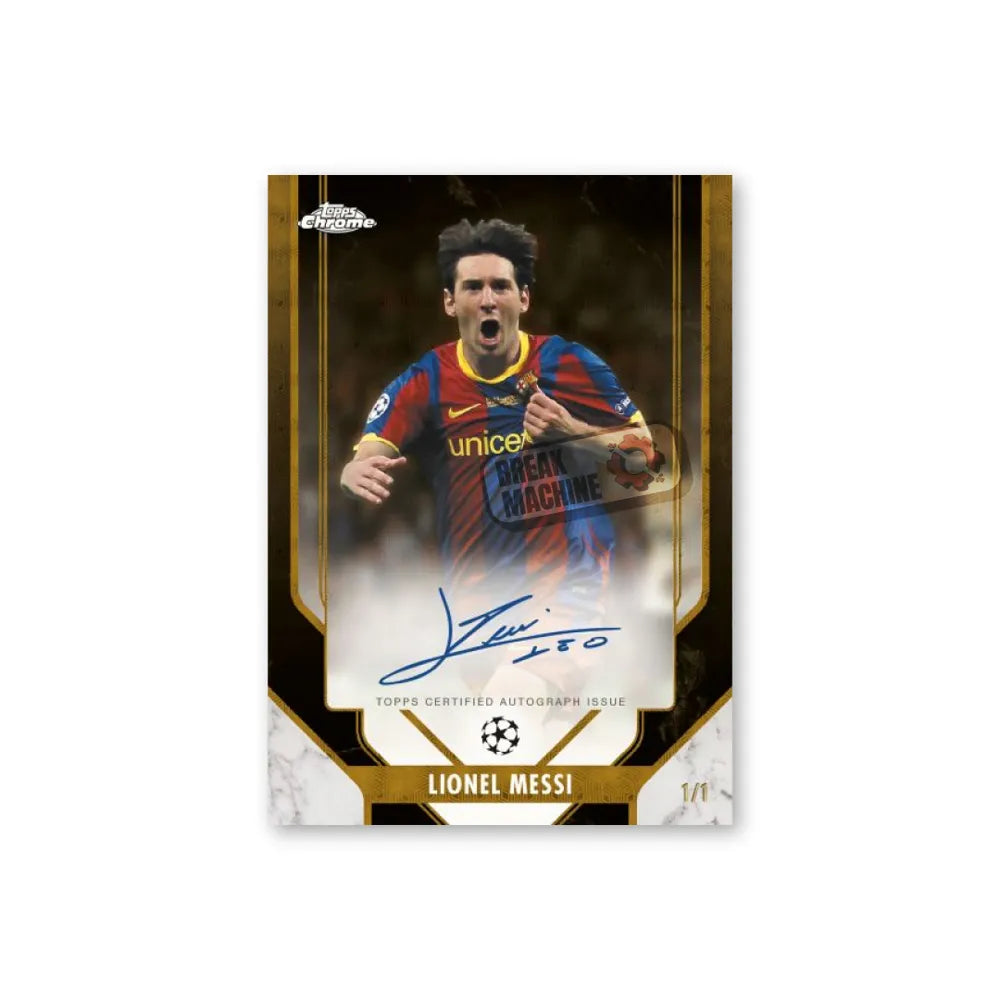 2025/26 Topps Chrome UEFA Club Competitions - UCC Value Box