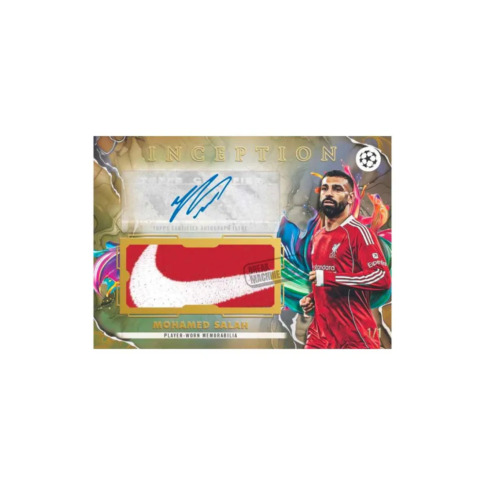 2025/26 Topps Inception UEFA Club Competitions - UCC Hobby Box - Pre Order