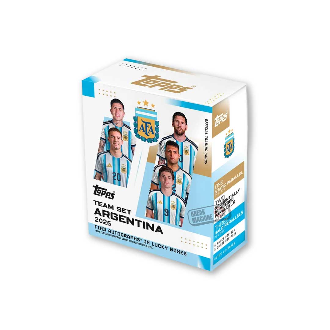 Topps Argentina Team Set 2025/26 - Hobby Box – Break Machine