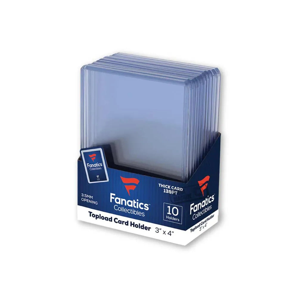 Fanatics Collectibles Top Loader 138pt (confezione da 10)