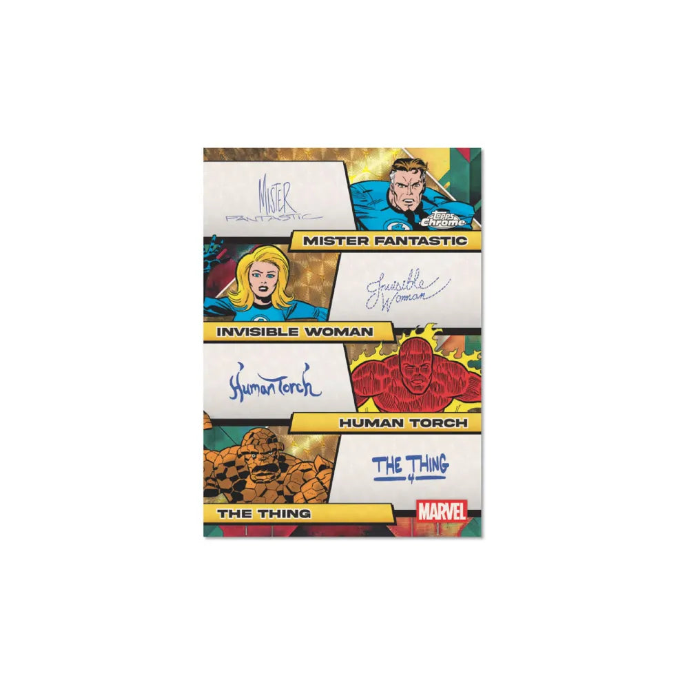 Topps Chrome Marvel Comics 2025 - Hobby Box