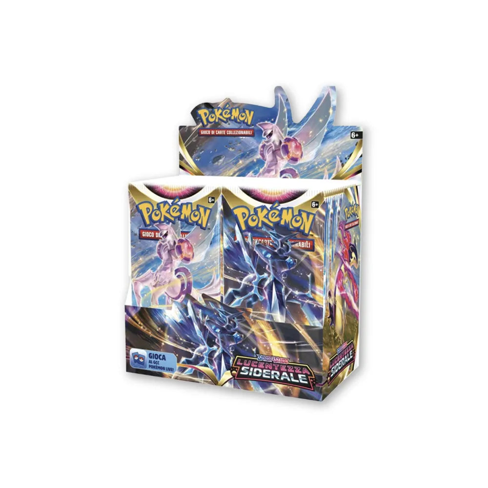 Lucentezza siderale box display da 36 bustine pokemon