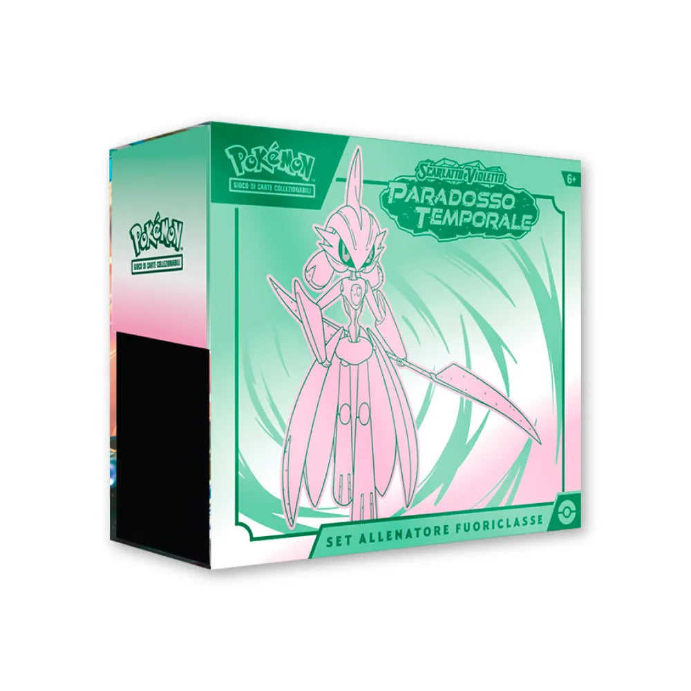 pokemon set allenatore fuoriclasse paradosso temporale etb eroeferreo