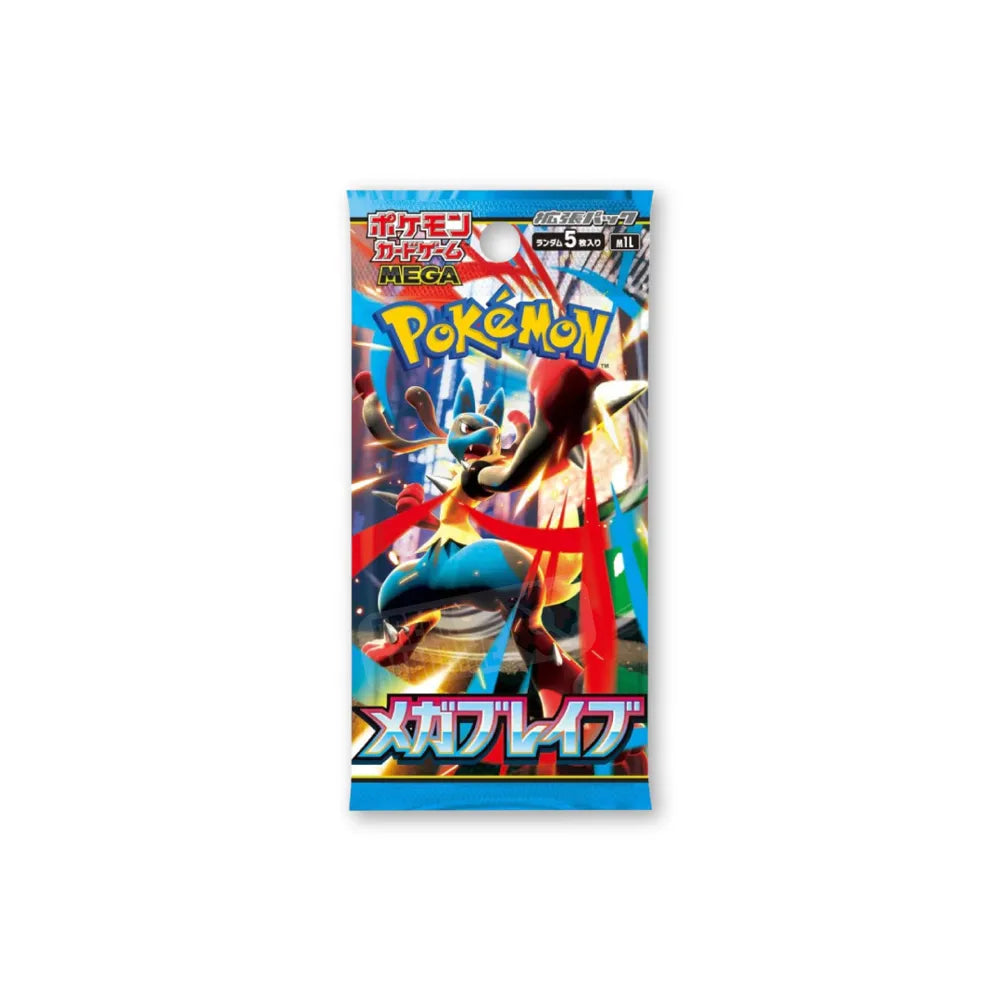 Pokémon Mega Brave (M1L) - Einzelnes Boosterpäckchen (JAP)