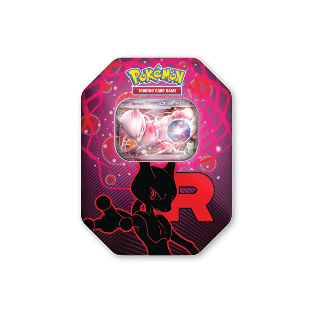 Team Rocket Collectible Tin: Mewtwo EX Break Machine Team Rocket Collectible Tin: Mewtwo EX Break Machine