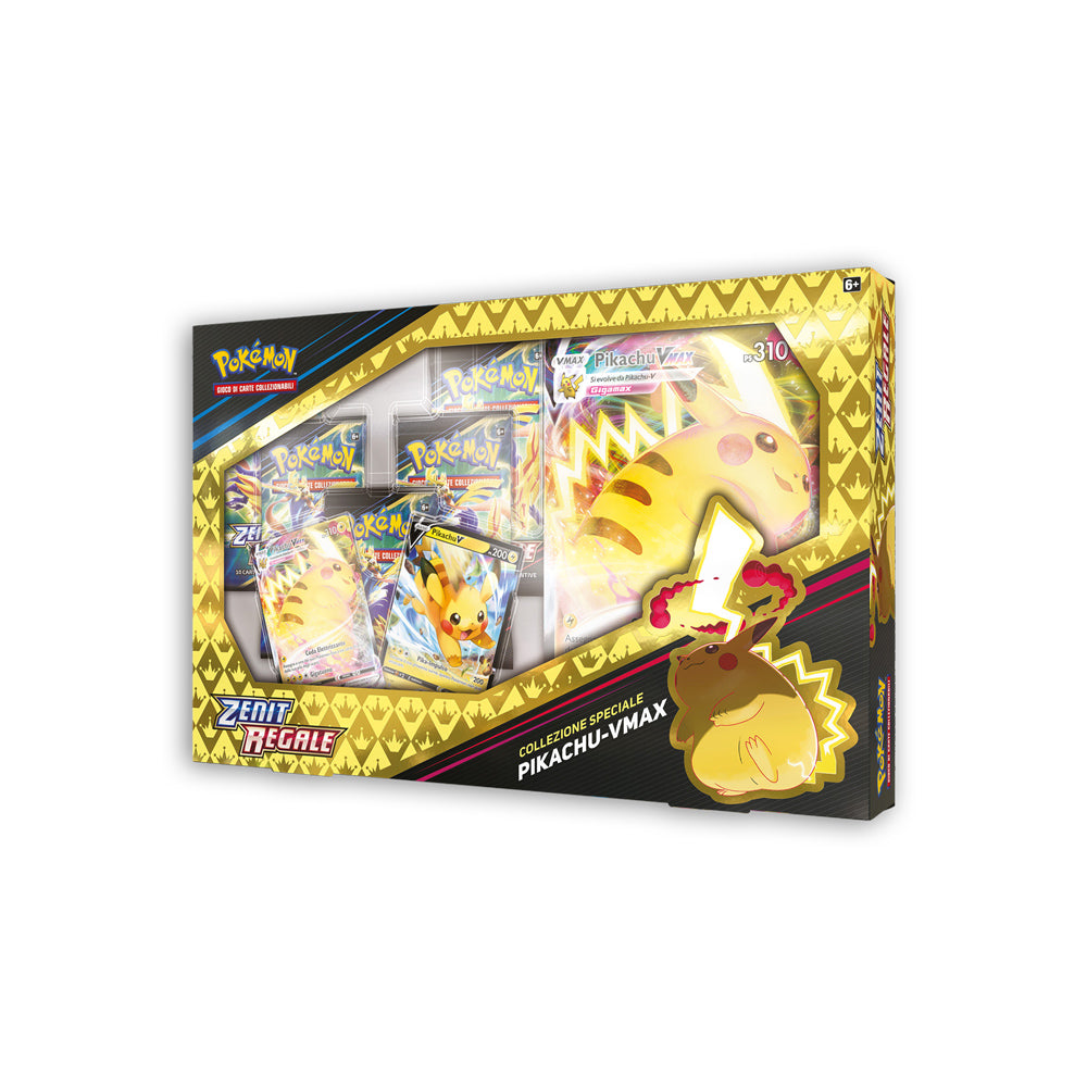 collezione pokemon zenit regale pikachu vmax
