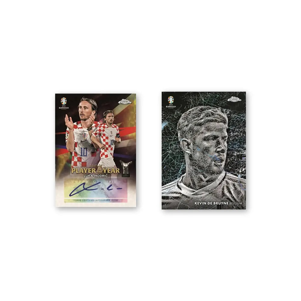 Topps Chrome UEFA EURO 2024 Hobby BOX