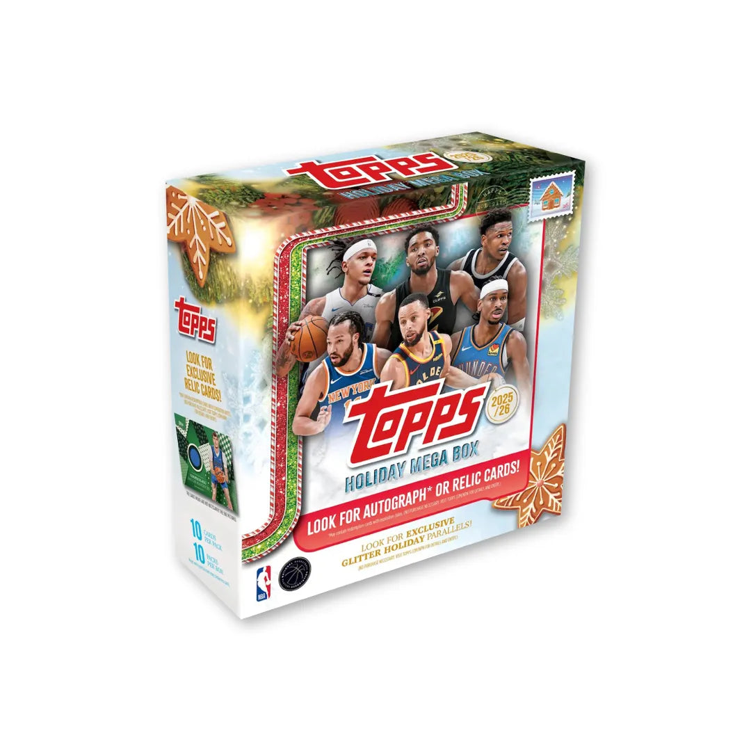 Topps NBA 2025/26 Holiday Basketball - Mega Box – Break Machine
