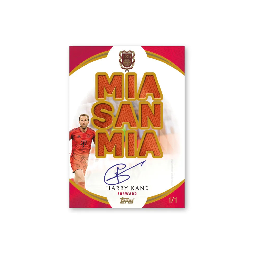 Topps FC Bayern München 125 Years Anniversary 2025 - Hobby Box