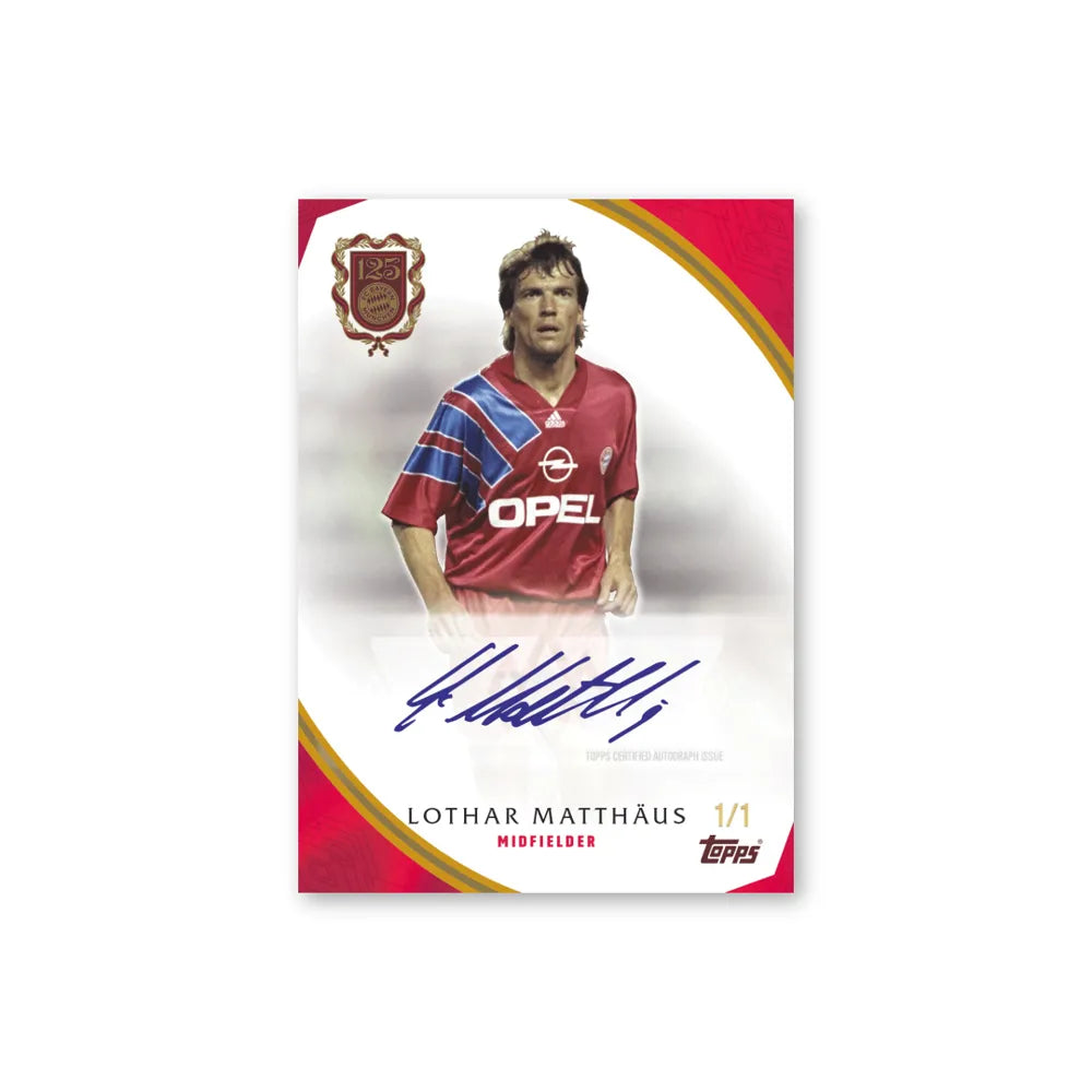 Topps FC Bayern München 125 Years Anniversary 2025 - Hobby Box