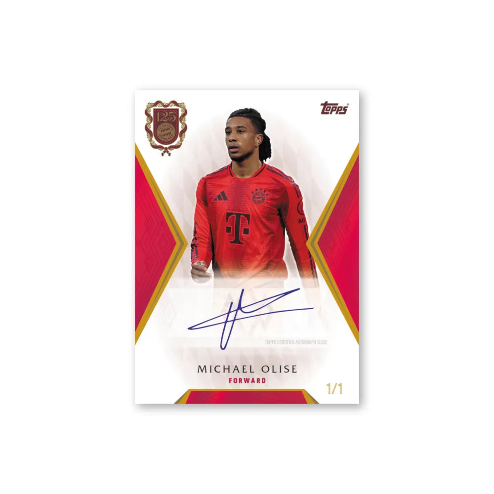 Topps FC Bayern München 125 Years Anniversary 2025 - Hobby Box