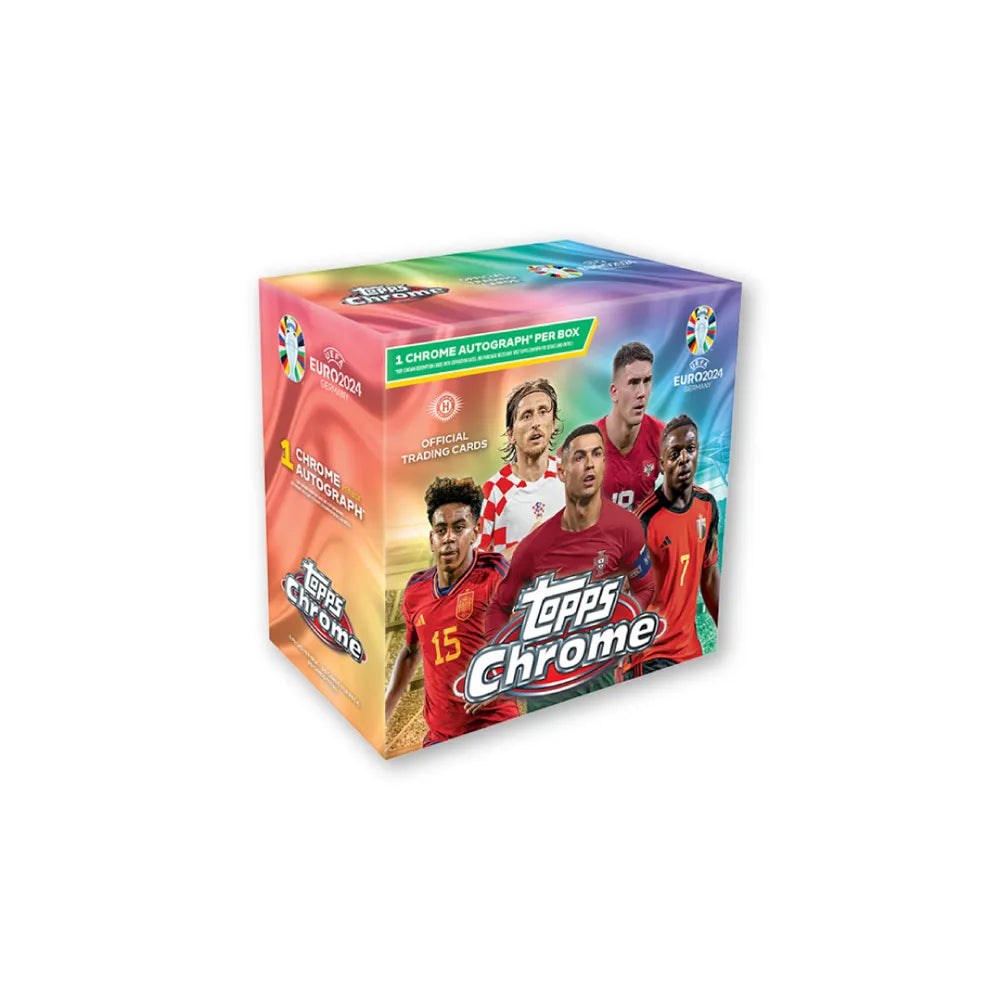 Topps Chrome UEFA EURO 2024 Hobby BOX