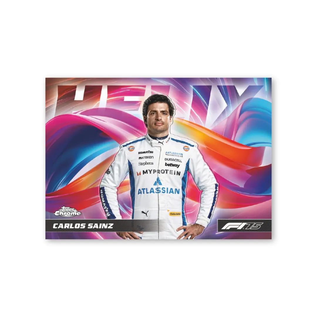 2025 Topps Chrome Formula 1 - Hobby Box - Pre Order