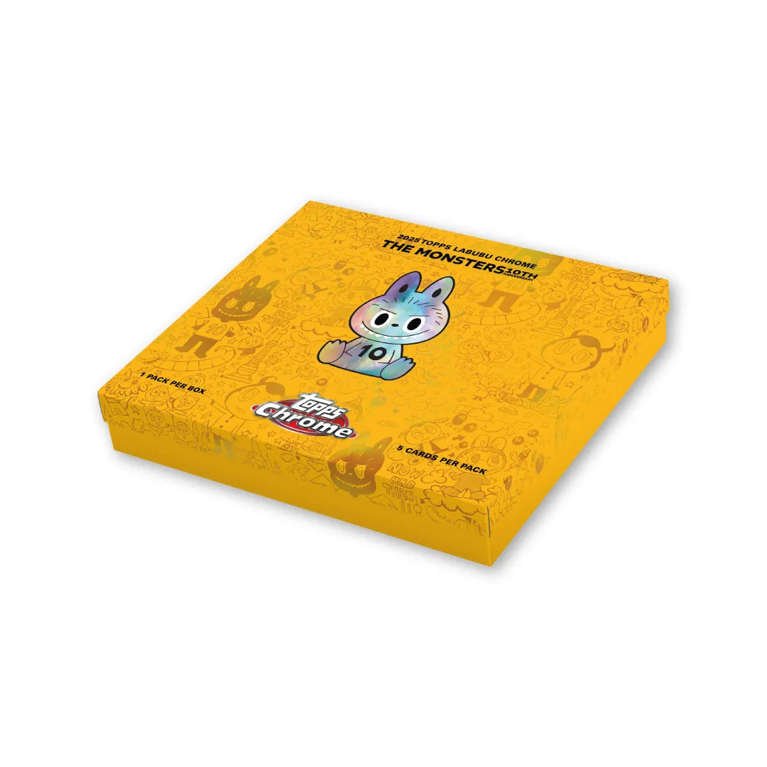 2025 Topps Labubu Chrome 10th Anniversary - Hobby Box – Break Machine