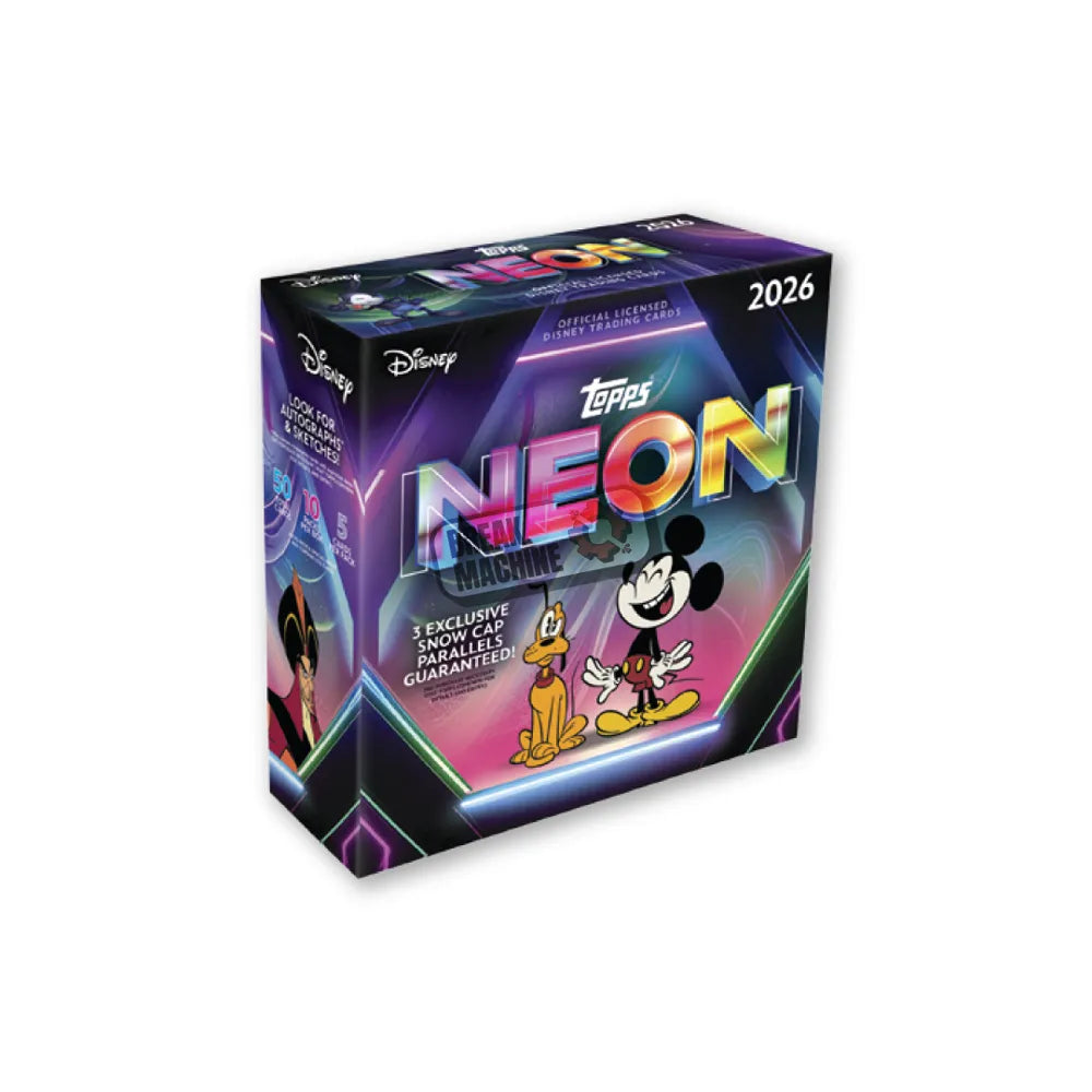 2026 Topps Disney Neon - Mega Box – Break Machine