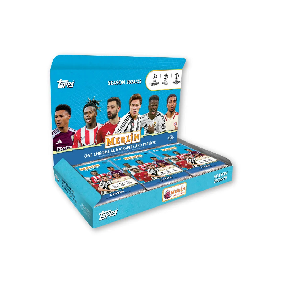 2024/25 Topps Merlin UEFA - UCC Hobby Box – Break Machine