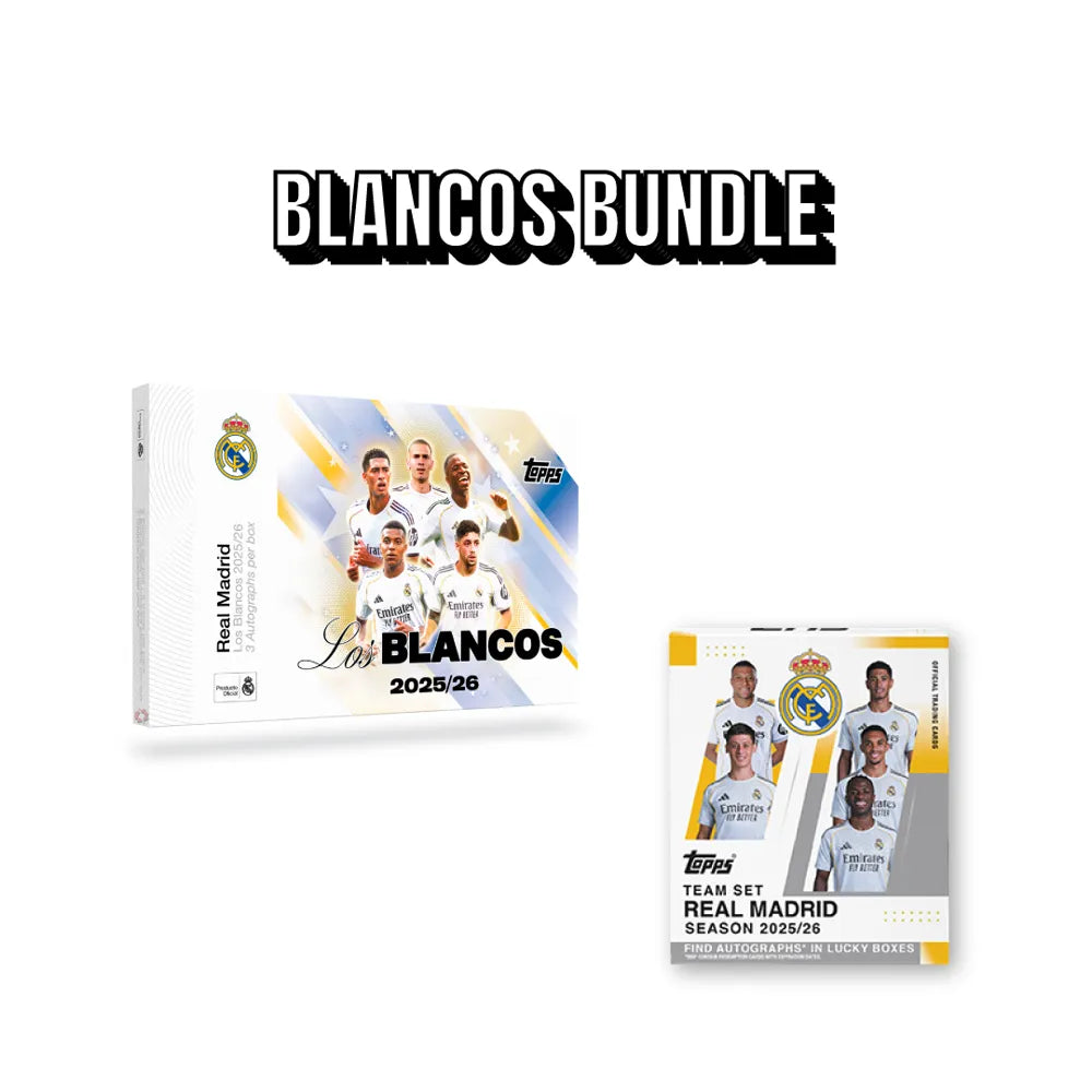 Topps Bundle Real Madrid - Team Set 2025/26 & Los Blancos Hobby Box