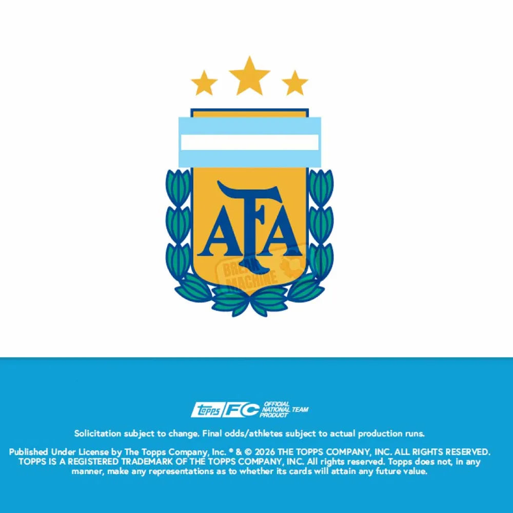 2025/26 Topps Team Set Argentinien - Hobby Box - Pre Order