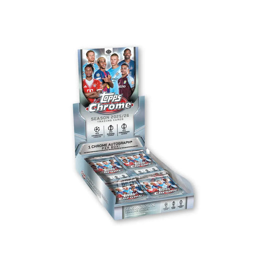 2025/26 Topps Chrome UEFA Club Competitions - UCC Hobby Box