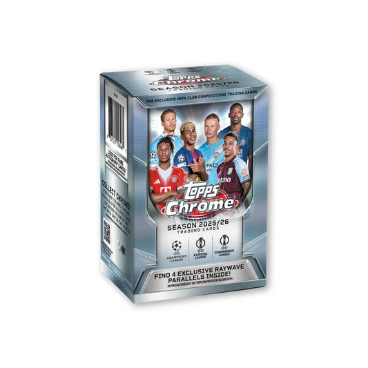 2025/26 Topps Chrome UEFA Club Competitions - UCC Value Box - Pre Order