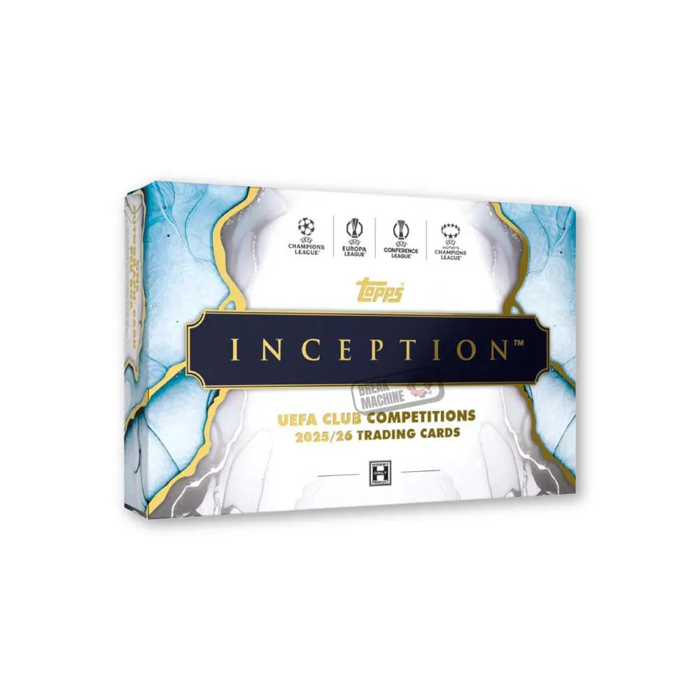 2025/26 Topps Inception UEFA Club Competitions - UCC Hobby Box - Pre Order