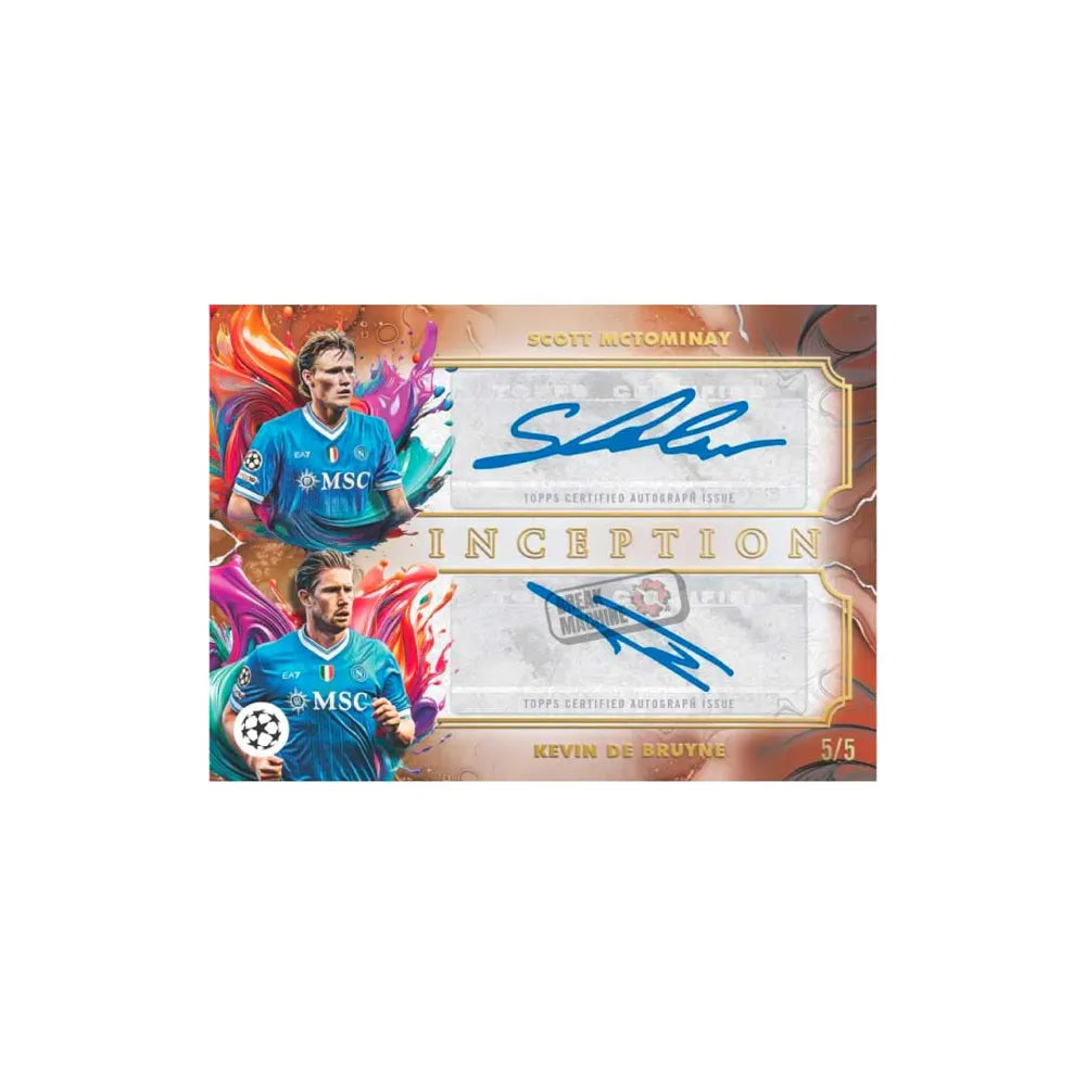2025/26 Topps Inception UEFA Club Competitions - UCC Hobby Box - Pre Order