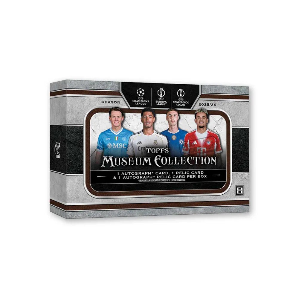 2025-26 Topps Museum Collection UEFA Club Competitions - Hobby Box - Pre Order