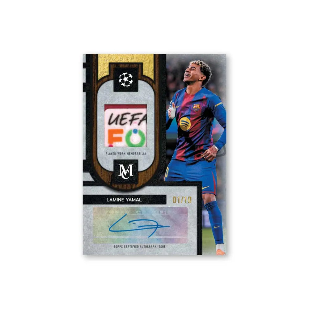 2025-26 Topps Museum Collection UEFA Club Competitions - Hobby Box - Pre Order