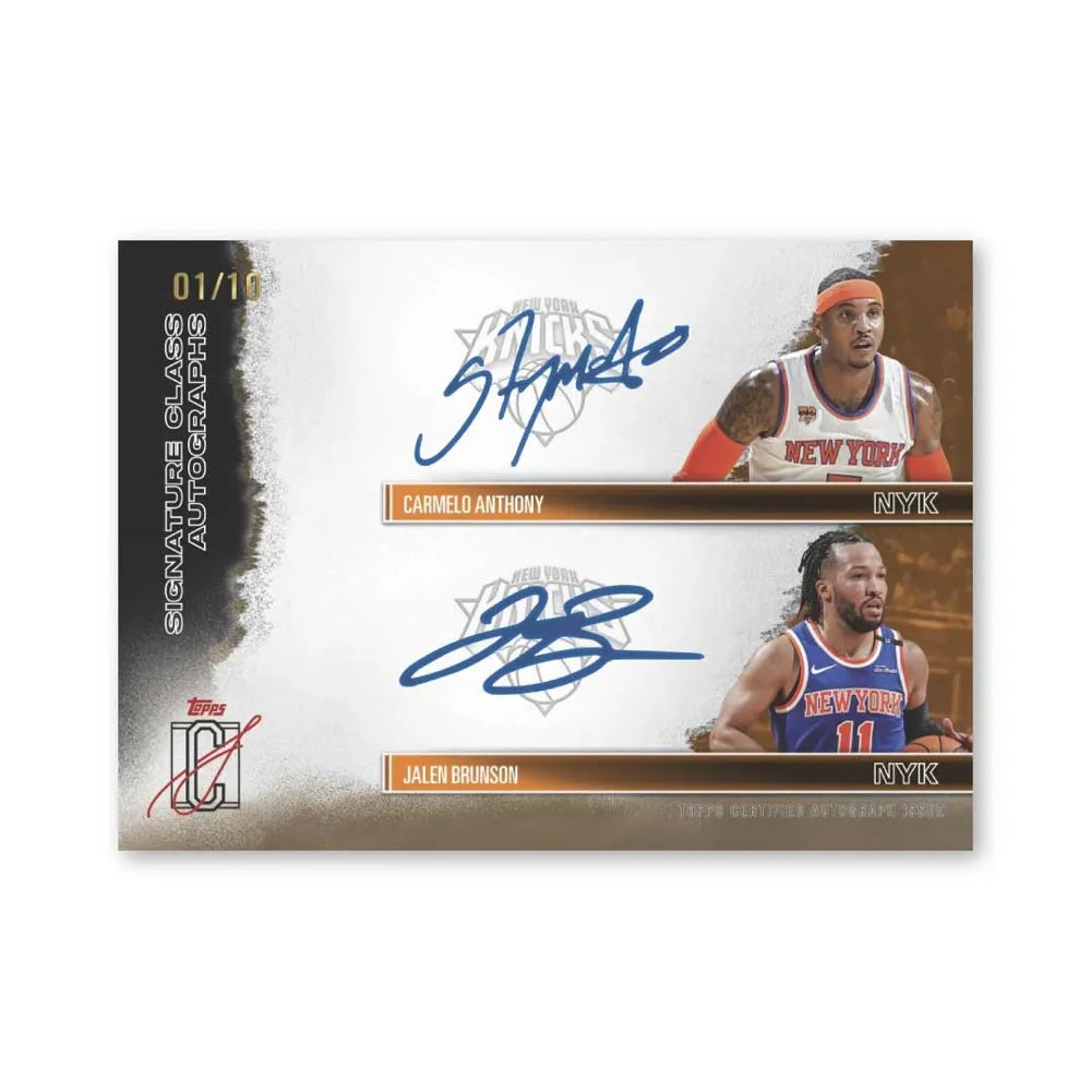 2025/26 Topps NBA Signature Class - Hobby Box