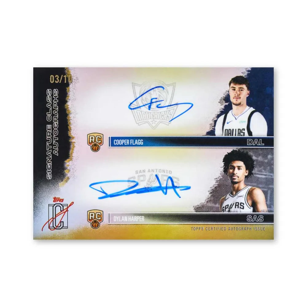 2025/26 Topps NBA Signature Class - Hobby Box