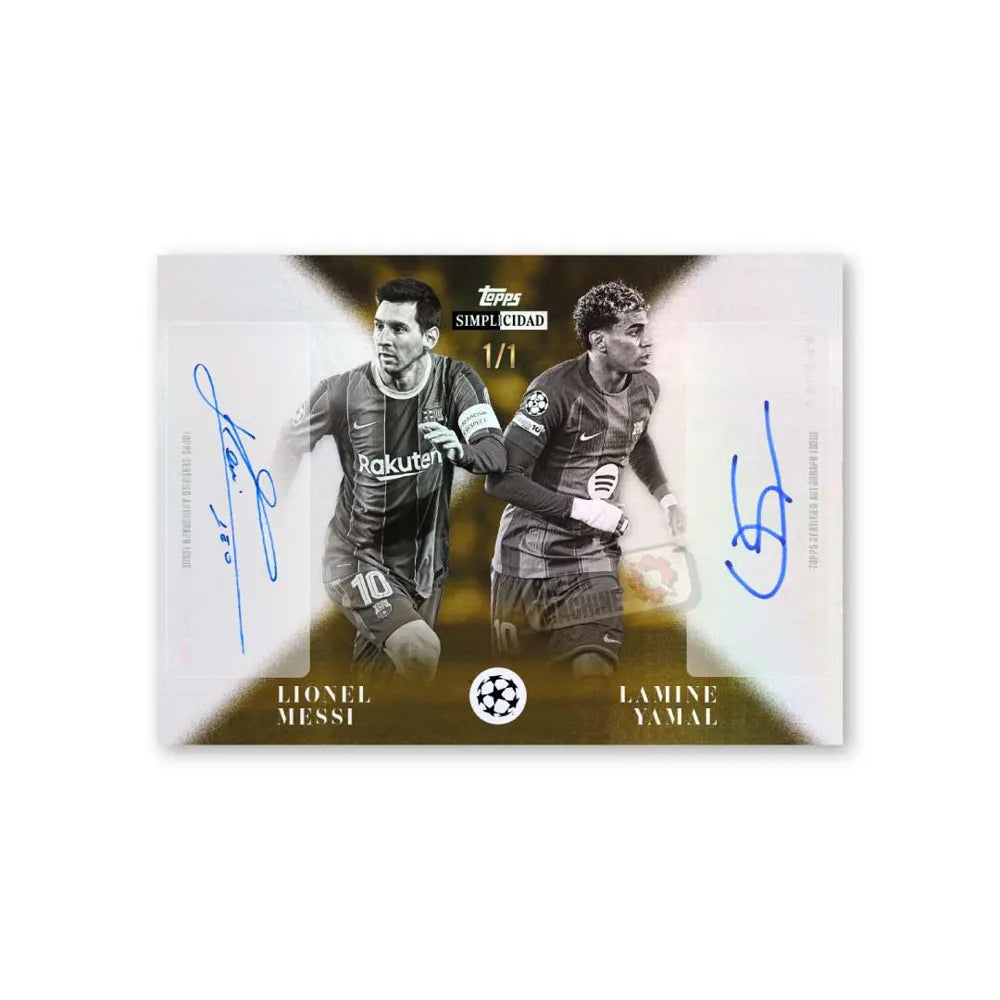 2025/26 Topps UEFA Club Competitions Simplicidad