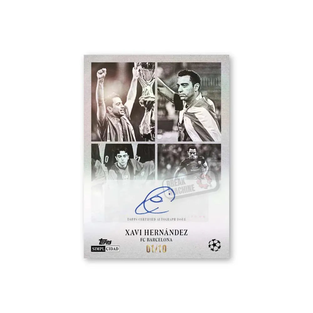 2025/26 Topps UEFA Club Competitions Simplicidad