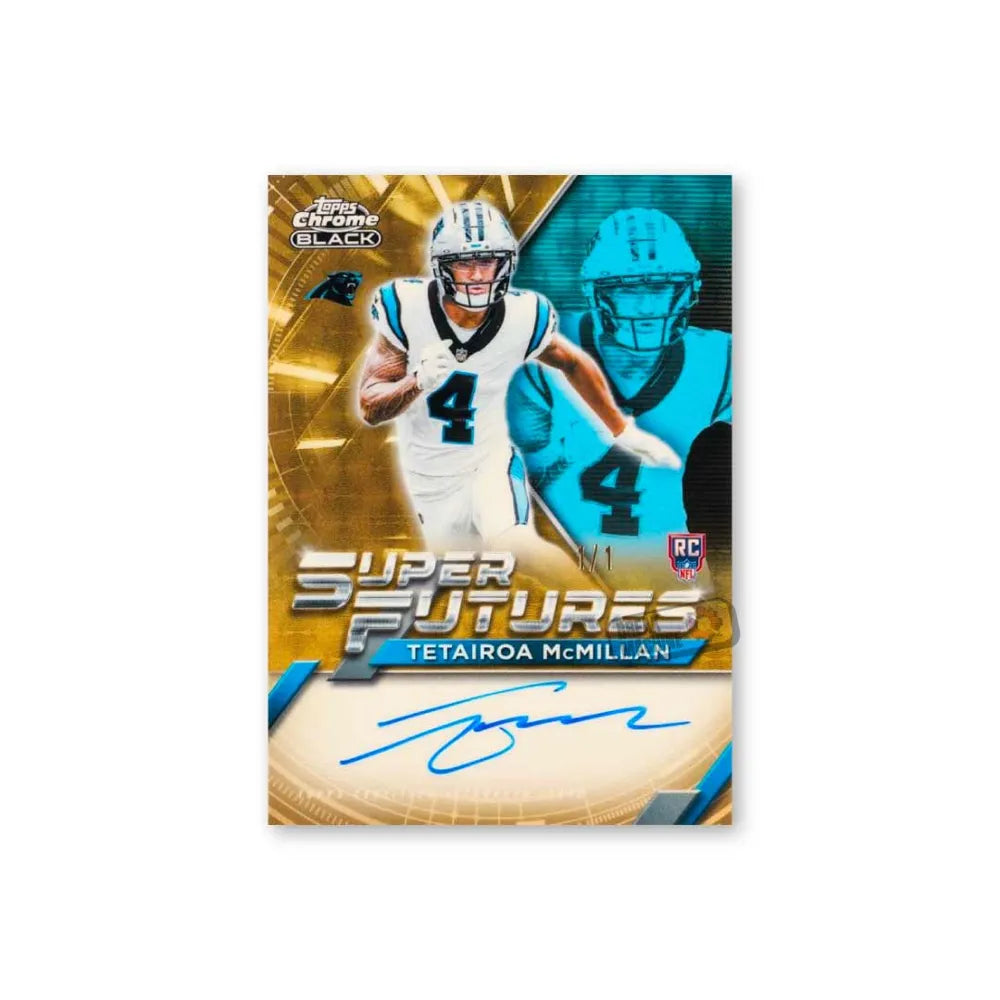 2025 Topps Chrome Black Football - Hobby Box - Pre Order