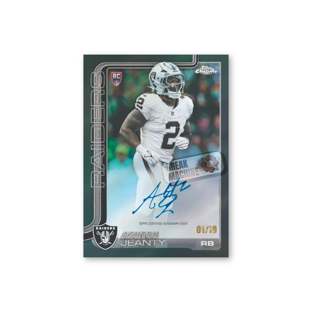 2025 Topps Chrome NFL Fútbol Americano - Box Breaker's Delight