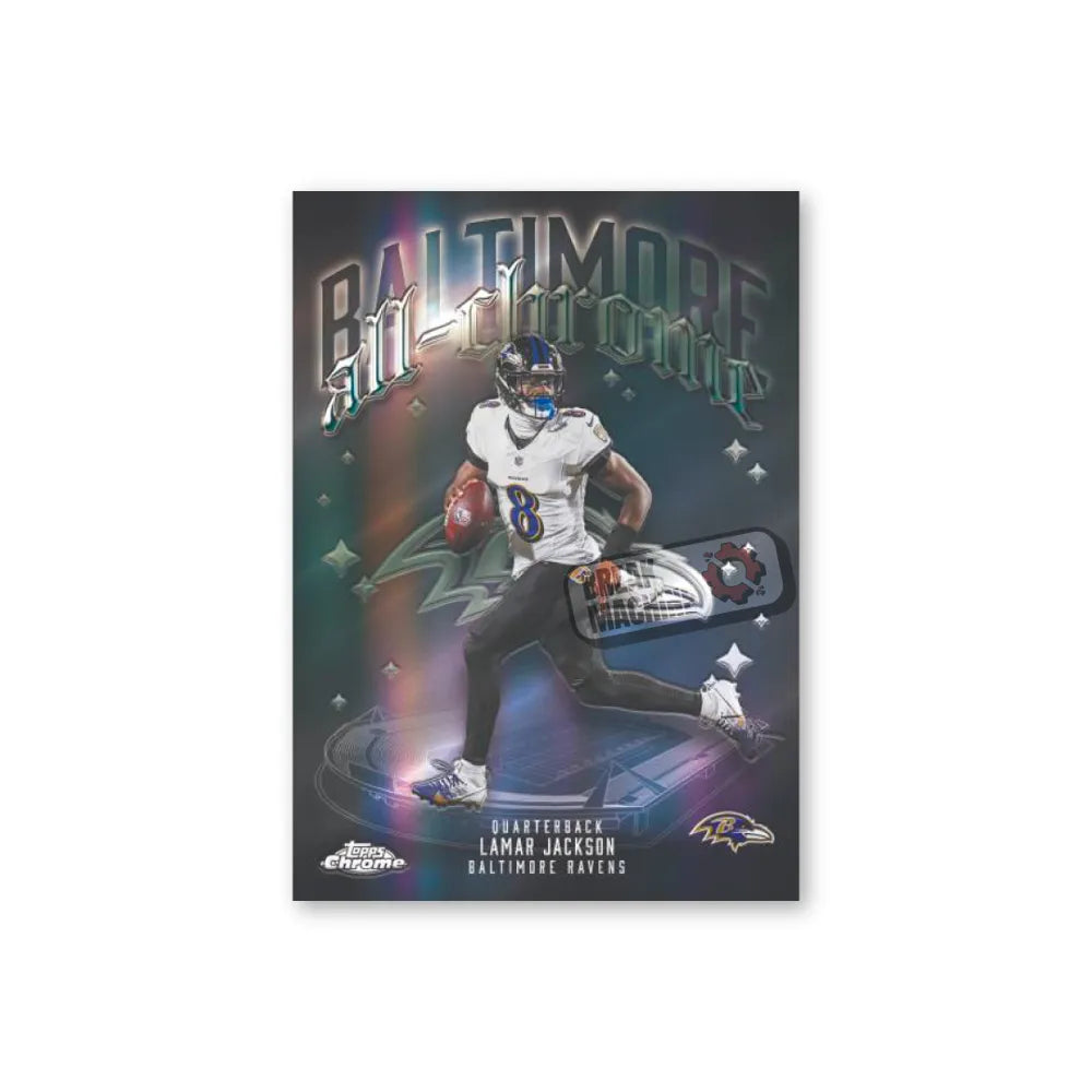 2025 Topps Chrome NFL Fútbol Americano - Box Breaker's Delight