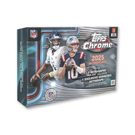 (LIVE BREAK) 2025 Topps Chrome NFL Football - Breaker's Delight Box