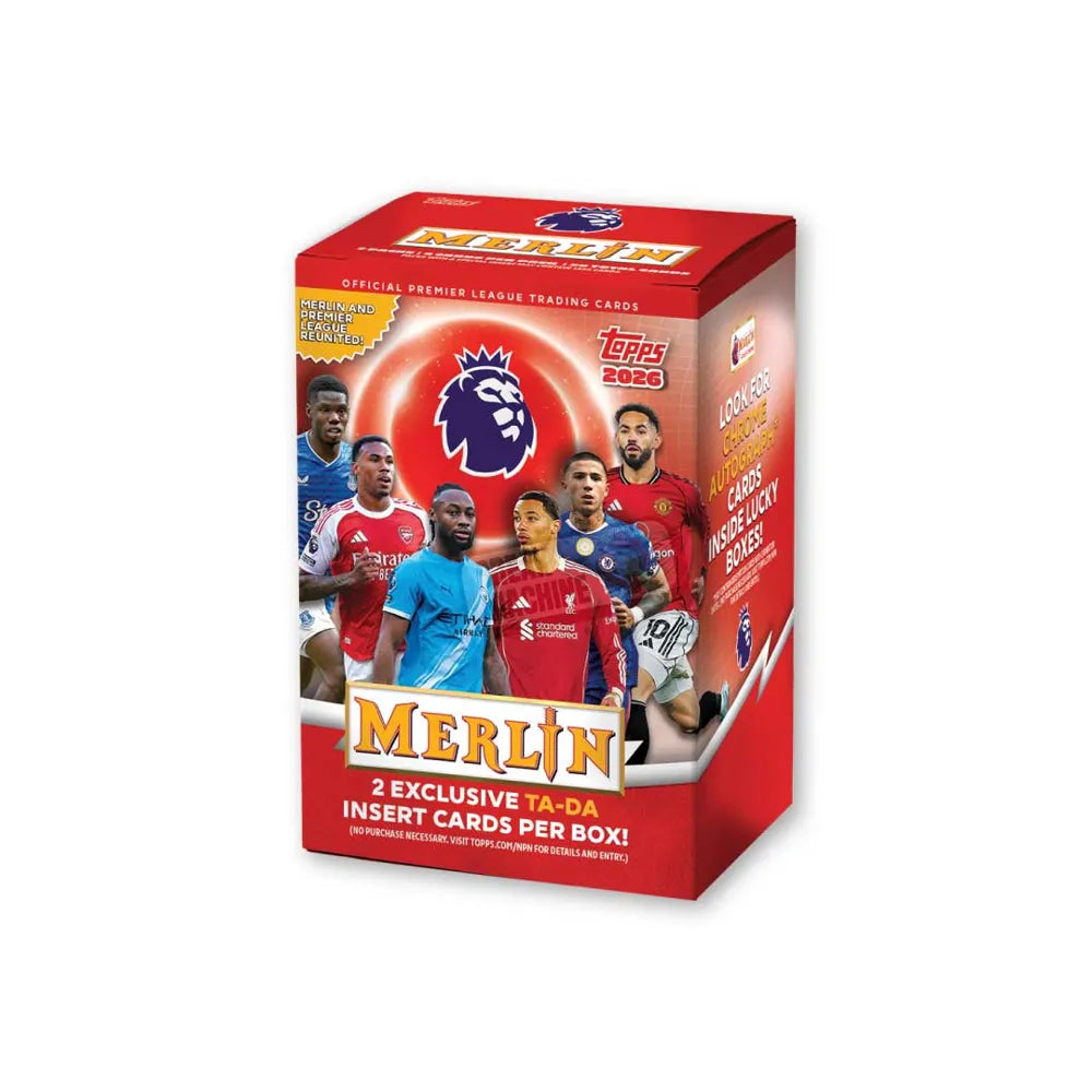2026 Topps Merlin Premier League - Value Blaster Box – Break Machine