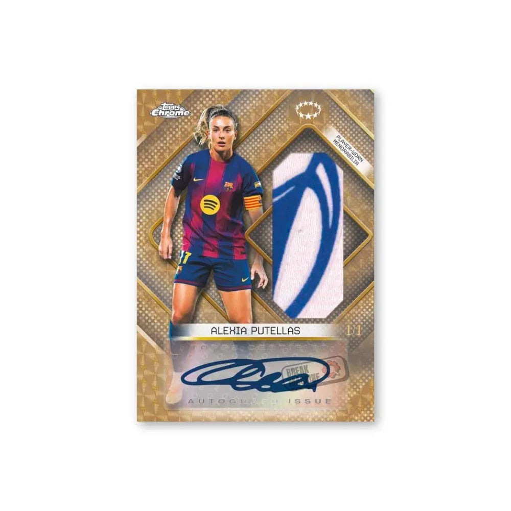 Topps Chrome UEFA Women’s Champions League 2025/26 - Hobby Box - Pre Order
