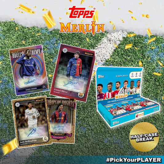 (LIVE BREAK) Topps UCC Merlin 2024/25 - 6x Hobby BOX BREAK