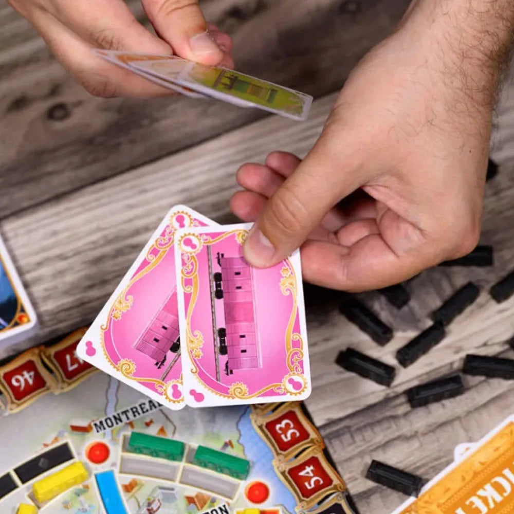 Asmodee - Ticket to Ride (italienische Ausgabe)