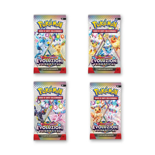 Italian Pokemon - Prismatic Evolutions Break Machine Italian Pokemon - Prismatic Evolutions Break Machine
