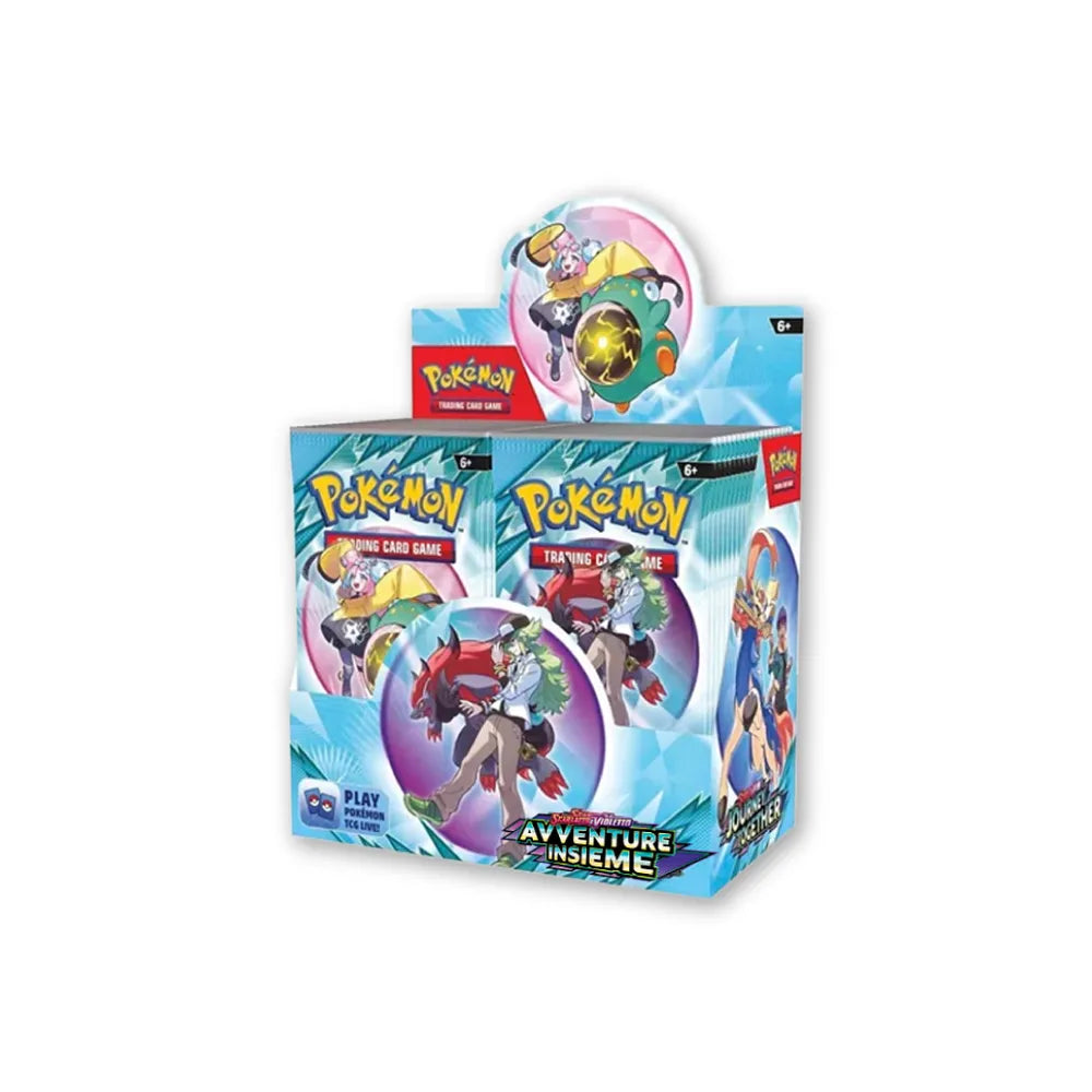 Display box 36 bustine avventure insieme preordine pokemon