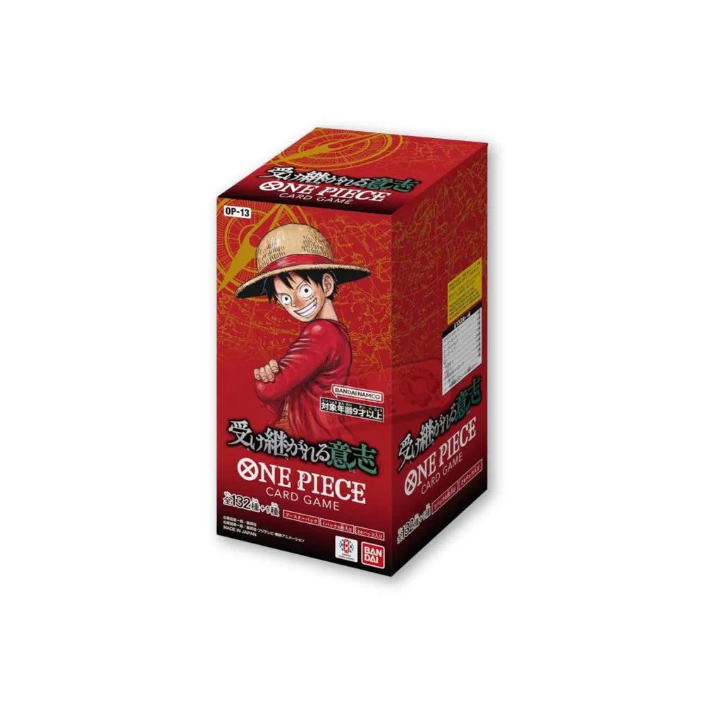 One Piece (OP-13) - Carrying On His Will - Box d'exposition (JAP)