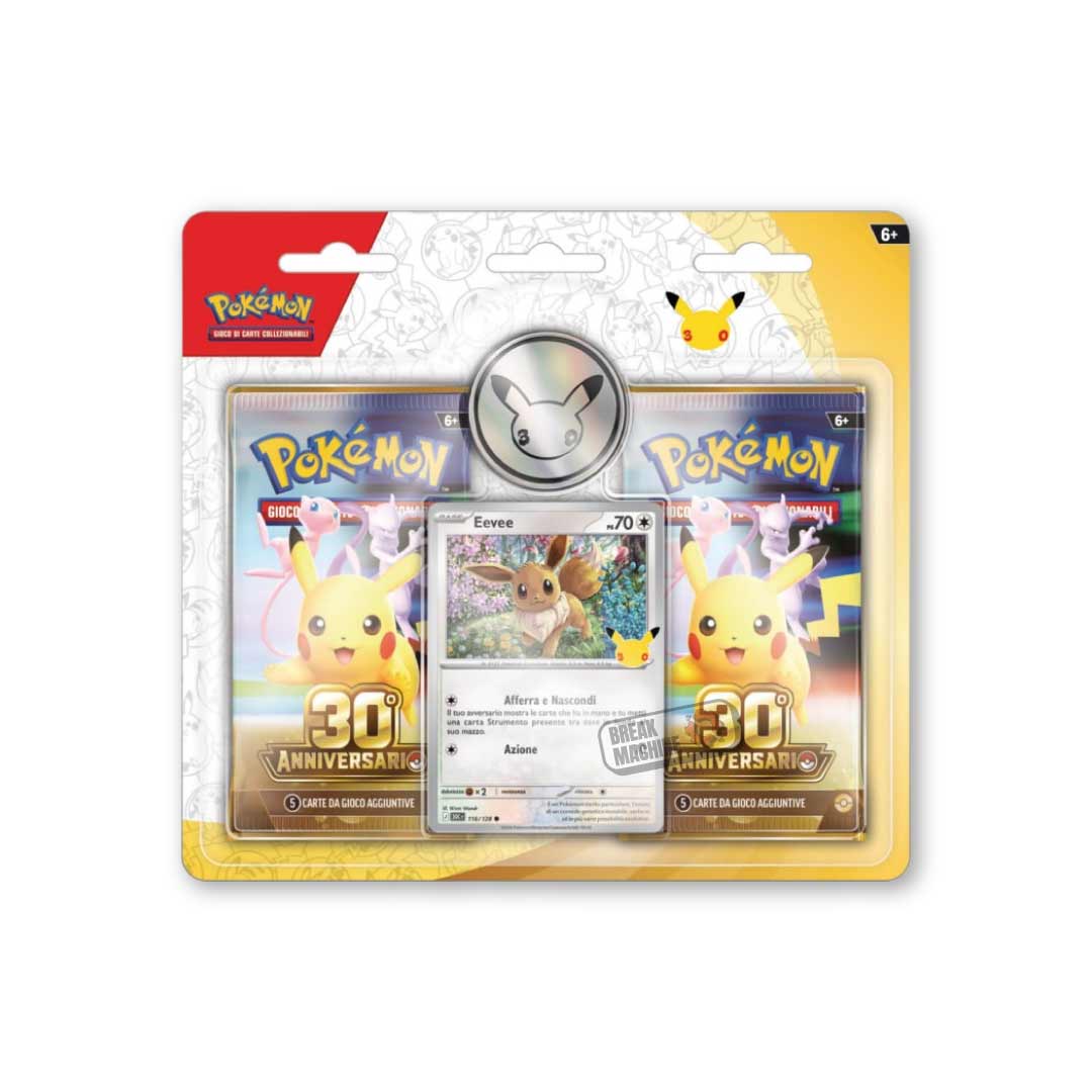 Pokemon 30th - Blister 2 bustine (IT)