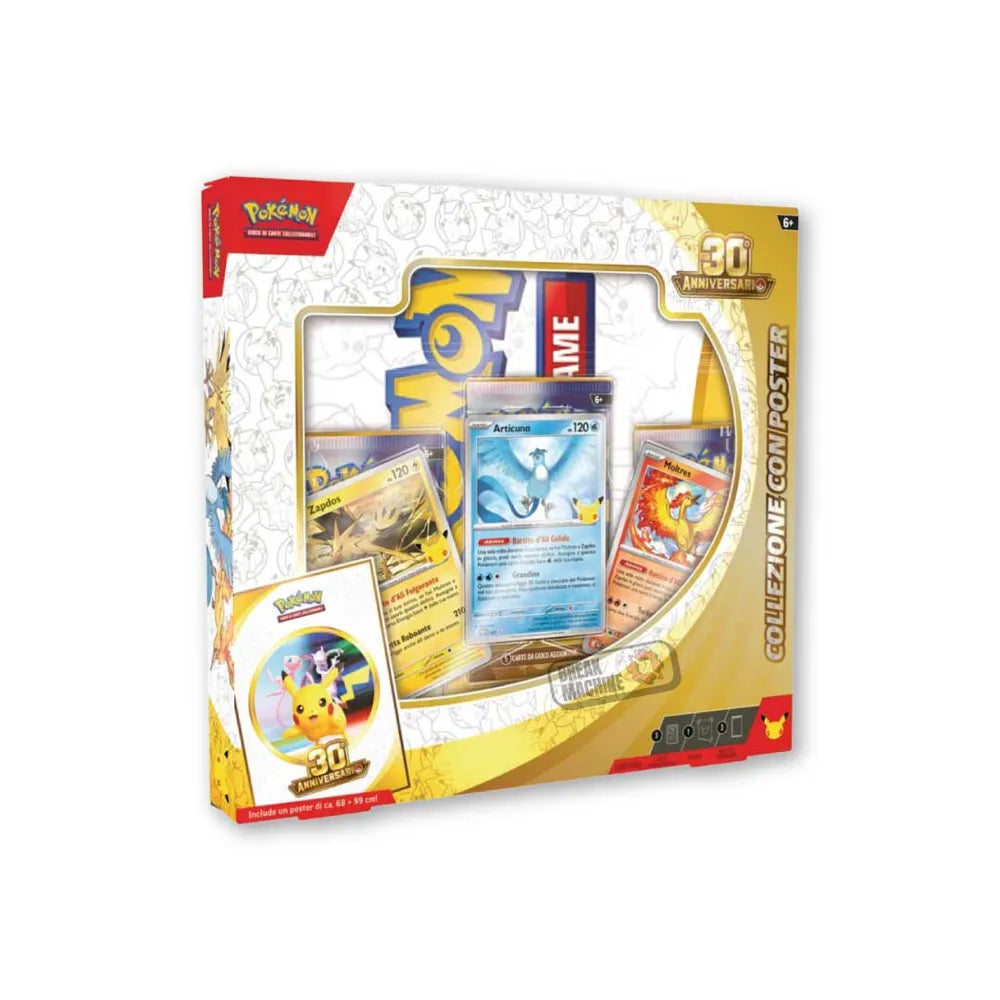 Pokémon 30th - Kollektion mit Poster (IT)