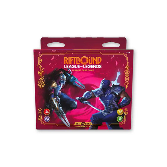 Riftbound Showdown Deck: Shen vs Zed -  League of Legends (ENG)