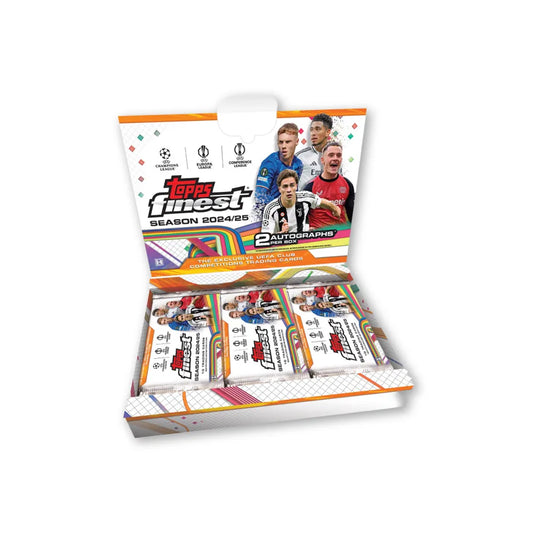 Topps Finest 2024/25 UEFA Club Competitions - UCC Hobby BOX - Pre Order