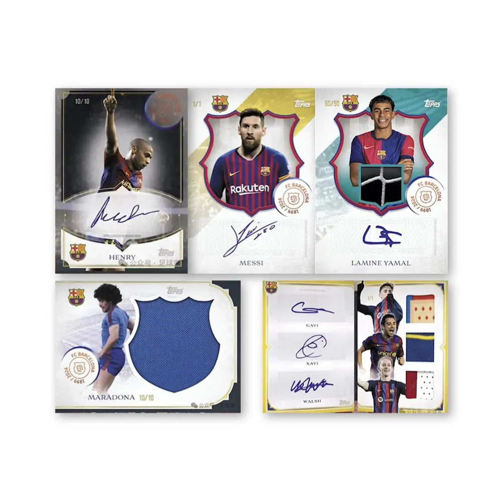 Topps - FC Barcelona 125 Years Anniversary HOBBY BOX
