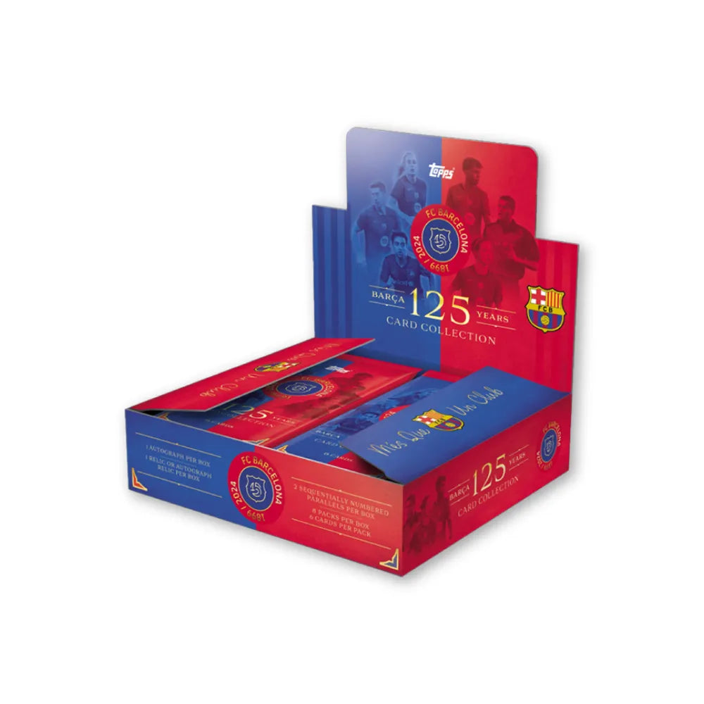 Topps barcelona 125 years anniversary box