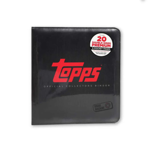 Topps Official Collectors Raccoglitore Binder Nero